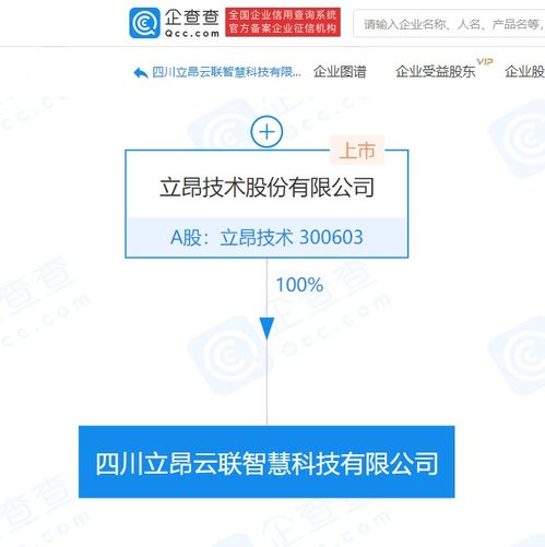 立昂技術成立云聯智慧科技公司，注冊資本1億元布局信息系統集成服務
