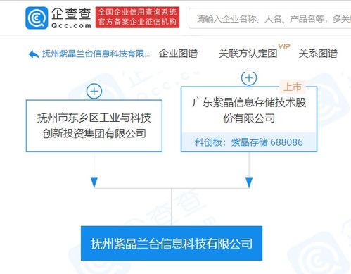 紫晶存儲(chǔ)成立撫州紫晶蘭臺(tái)信息科技公司，拓展大數(shù)據(jù)與信息系統(tǒng)集成服務(wù)
